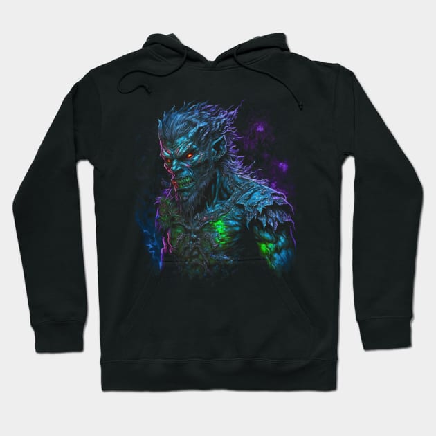 The Cursed of Werewolf - Serial Killer Hoodie by HijriFriza